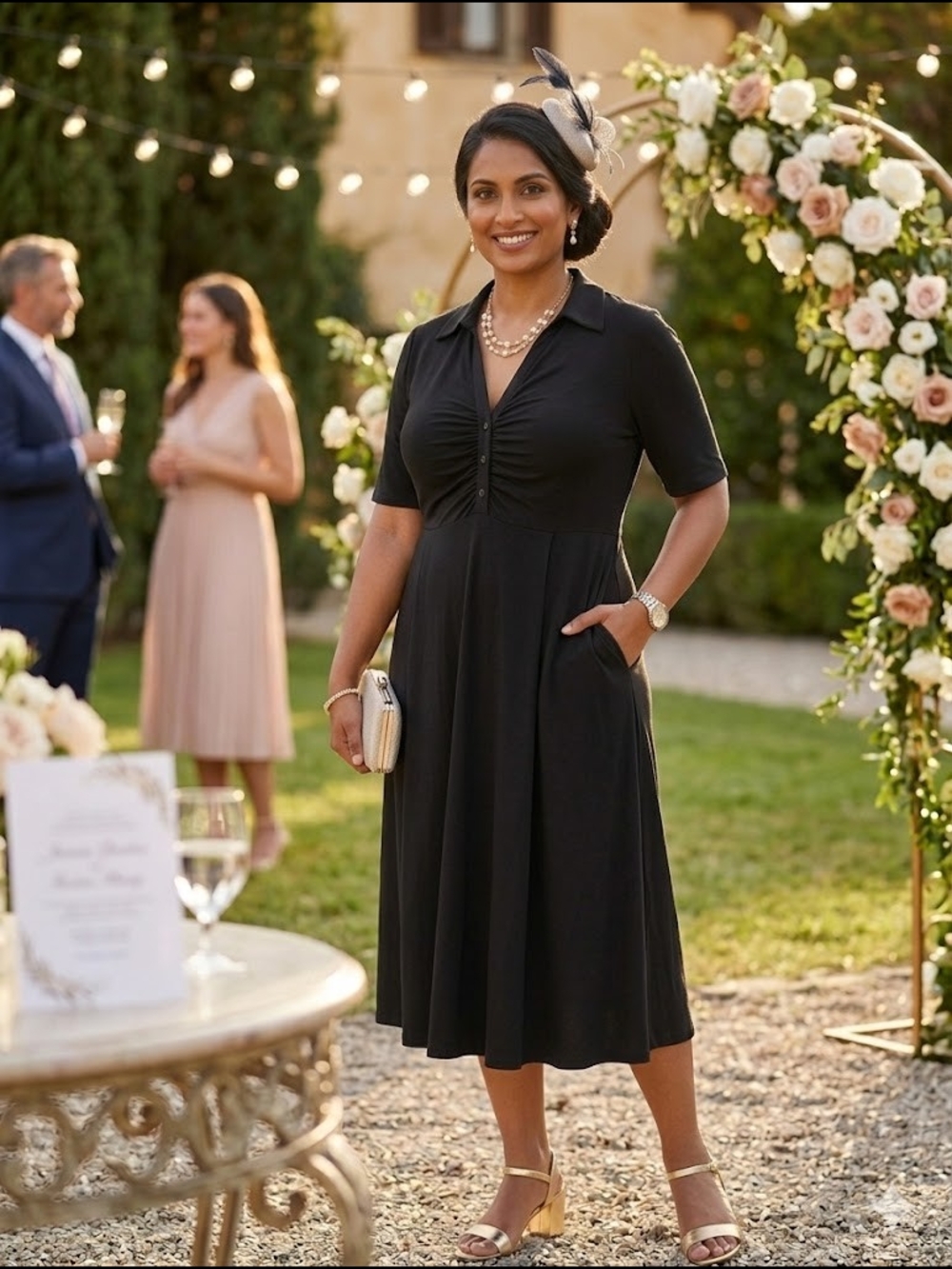 Torrid Ruched Collared Midi Dress with Pockets 1x NWT